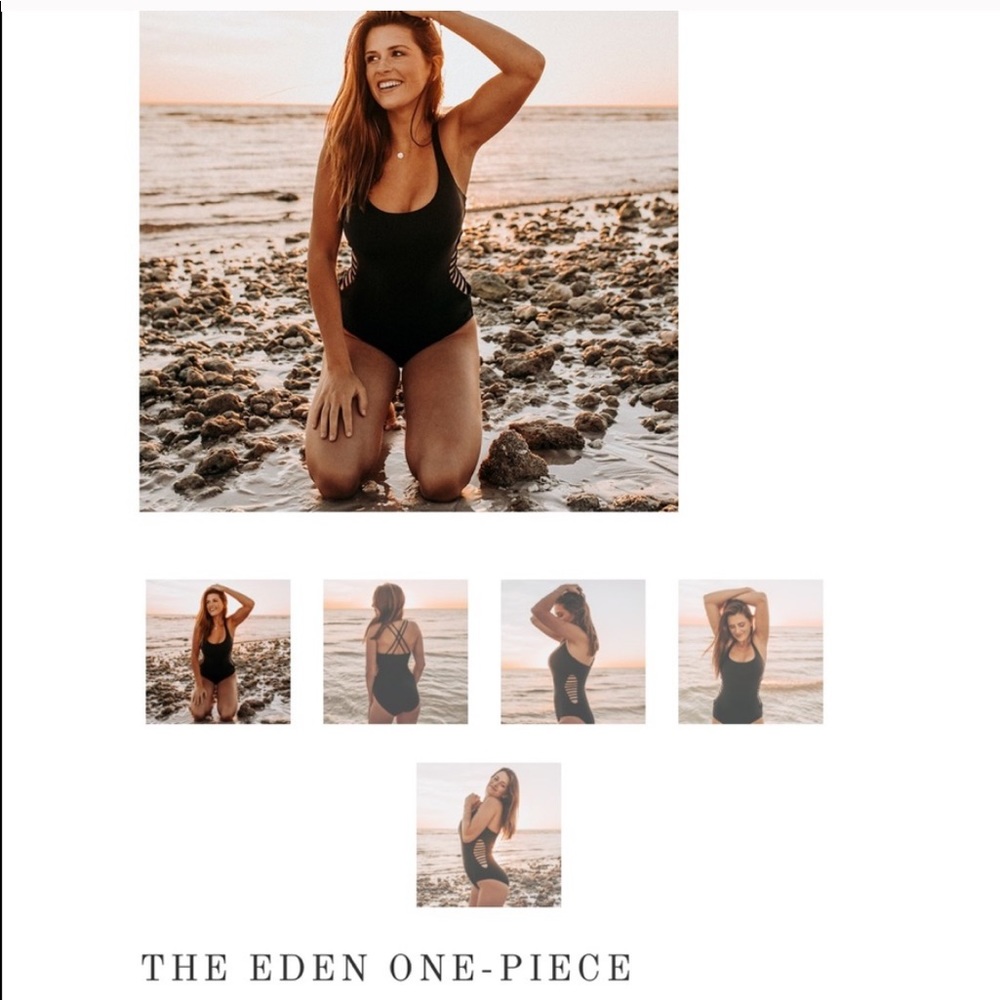 Albion large black swimsuit NEW